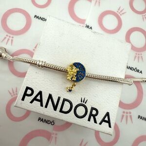 Pandora Disney Mickey Mouse & Minnie Mouse Crescent Moon Charm